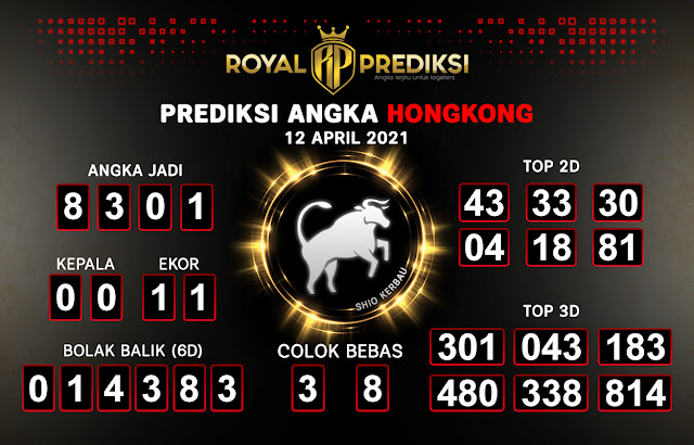 Syair HK 12 April 2021